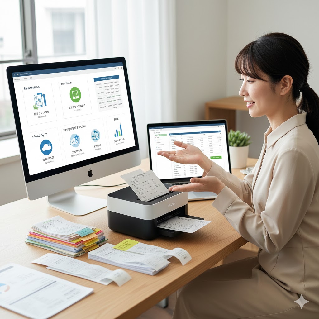 確定申告におすすめの領収書スキャナー選定基準